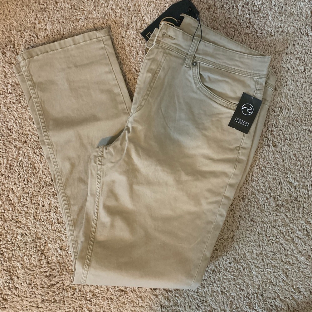 Request Stretch Twill Pants - Khaki